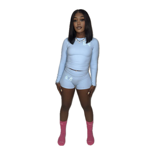 Two piece short set